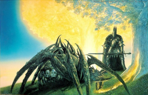 La destruccin de Laurelin y Telperion